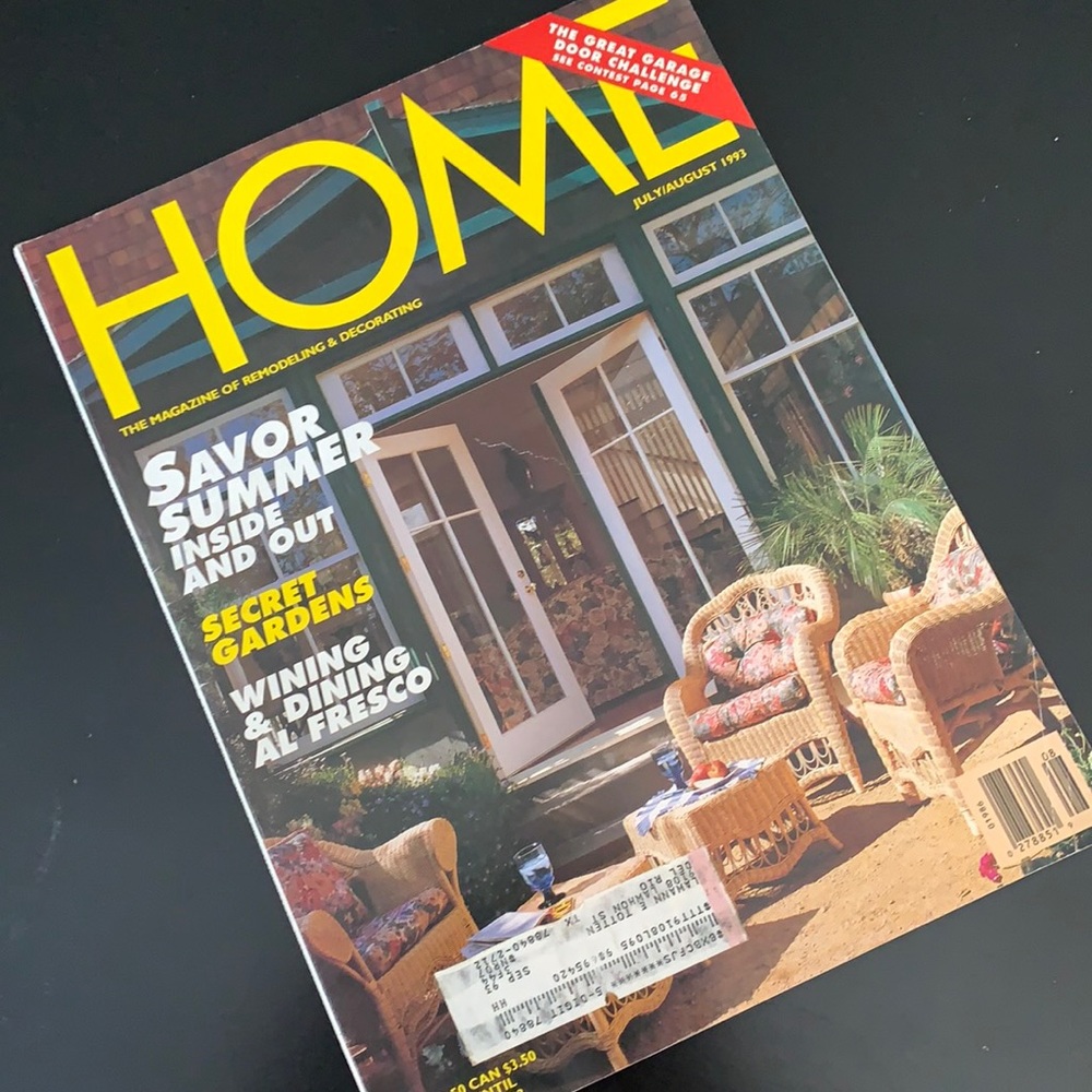 5/$25 item Vintage 1994 Magazine Homes
Great vintage condition